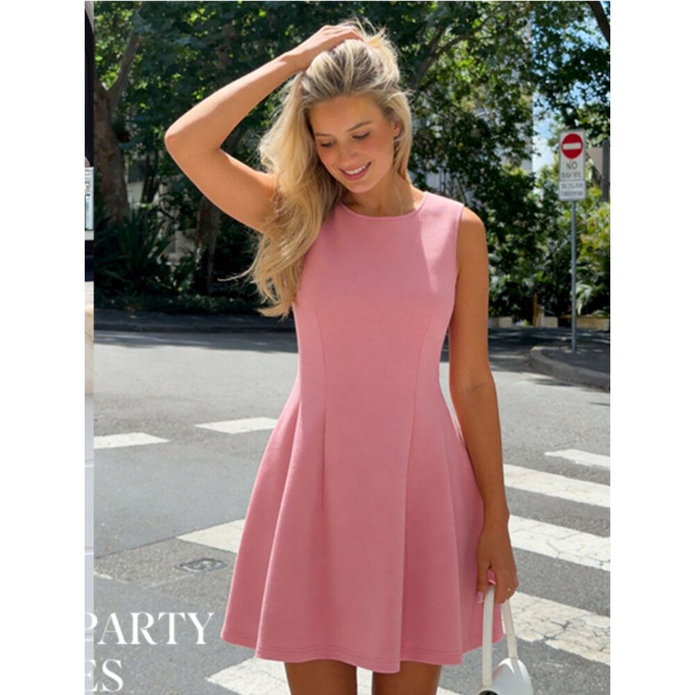 PRETTYGARDEN Women's A Line Elegant Summer Cocktail Dresses Sz Large